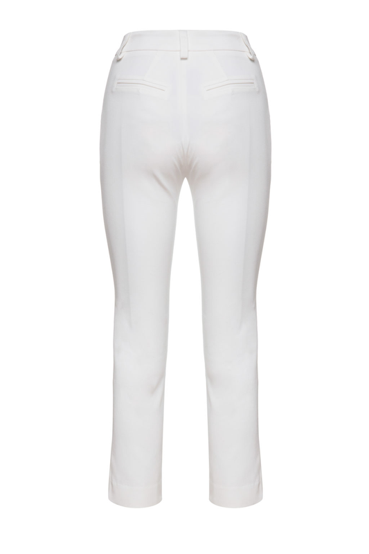 White Gabardine Pants