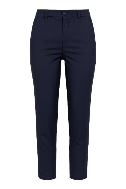Dark Blue Gabardine Pants
