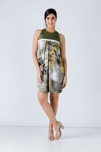 Tropical Mirage Jersey Dress