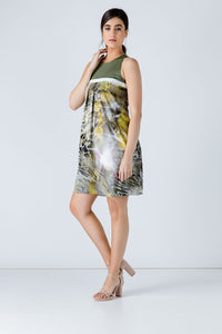 Tropical Mirage Jersey Dress