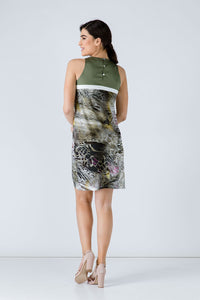 Tropical Mirage Jersey Dress