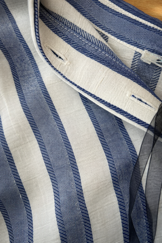 Relaxed Vertical Stripe Shirt