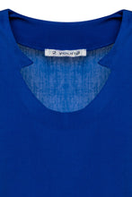 Load image into Gallery viewer, Electric Blue Cap Sleeve Top