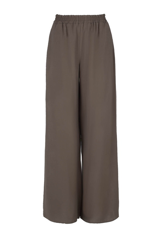 Khaki Palazzo Pants
