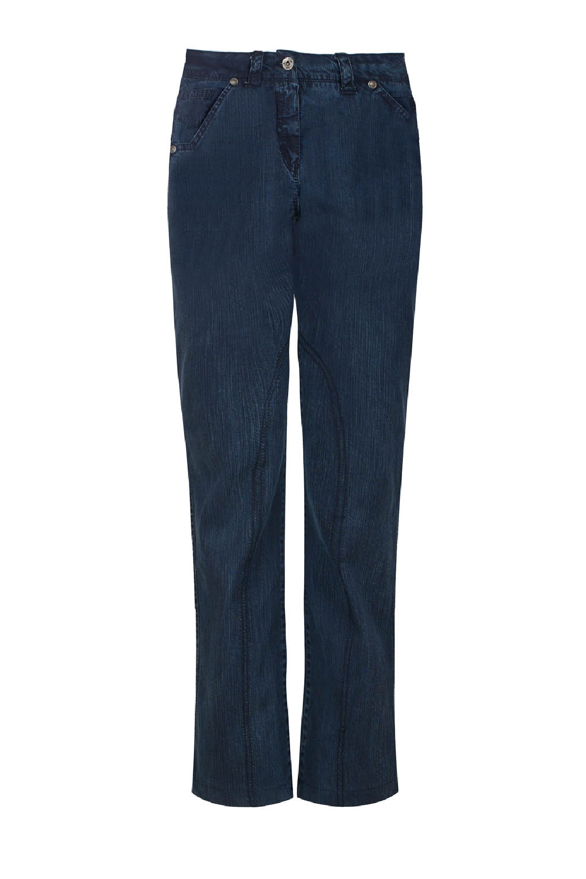 Full Length Straight Denim Pants