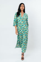 Load image into Gallery viewer, Floral Kaftan Style Maxi Dress
