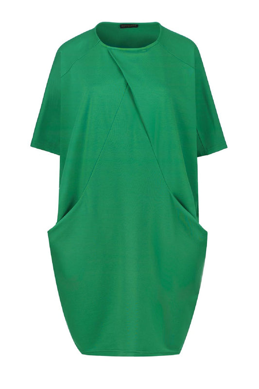Πράσινο φόρεμα Punto di Roma Batwing