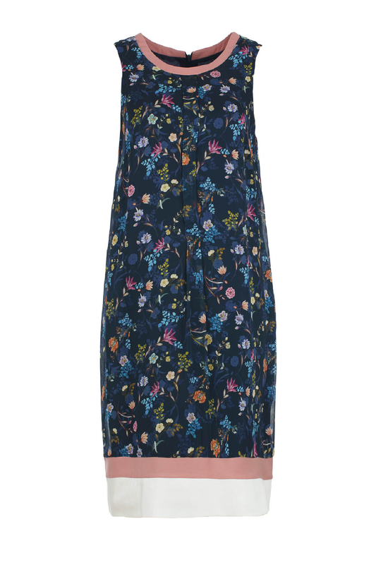 Midnight Garden Viscose Dress