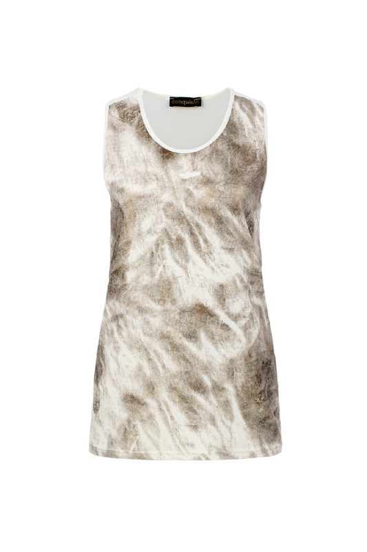 Soft Marble Elegance Tank Top