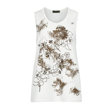 Load image into Gallery viewer, Botanical Sketch Sleeveless Tank Top