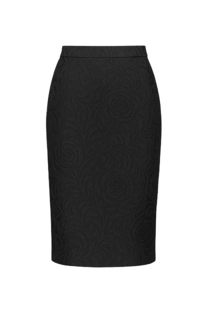 Black Pencil Skirt Conquista