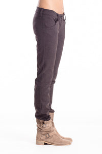 Low Rise Straight Leg Trousers