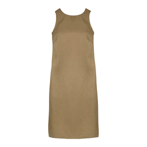 Above-Knee Relaxed Tencel Jacquard Dress