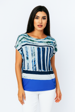 Load image into Gallery viewer, Printed Egg-Shaped Jersey Top – Soft Viscose Blend