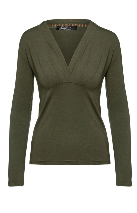 Women’s Micromodal Elastane Jersey Wrap Top