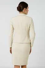 Load image into Gallery viewer, Tailored Stretch Gabardine Blazer – Cotton Viscose Blend