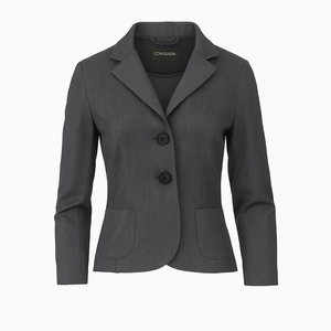 Stretch Cotton Gabardine Blazer – Conquista