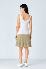 Load image into Gallery viewer, Knee-Length Dip-Dye Jersey Dress in Viscose Elastane