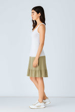 Load image into Gallery viewer, Knee-Length Dip-Dye Jersey Dress in Viscose Elastane