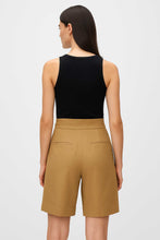 Load image into Gallery viewer, Tailored High-Waist Pleated Shorts