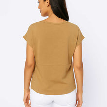 Load image into Gallery viewer, Soft Taupe Viscose Jersey Relaxed Top