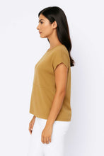 Load image into Gallery viewer, Soft Taupe Viscose Jersey Relaxed Top