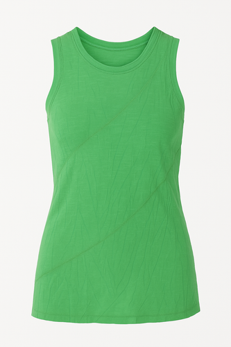 Women’s Sleeveless Jersey Top (Viscose-Blend), Green
