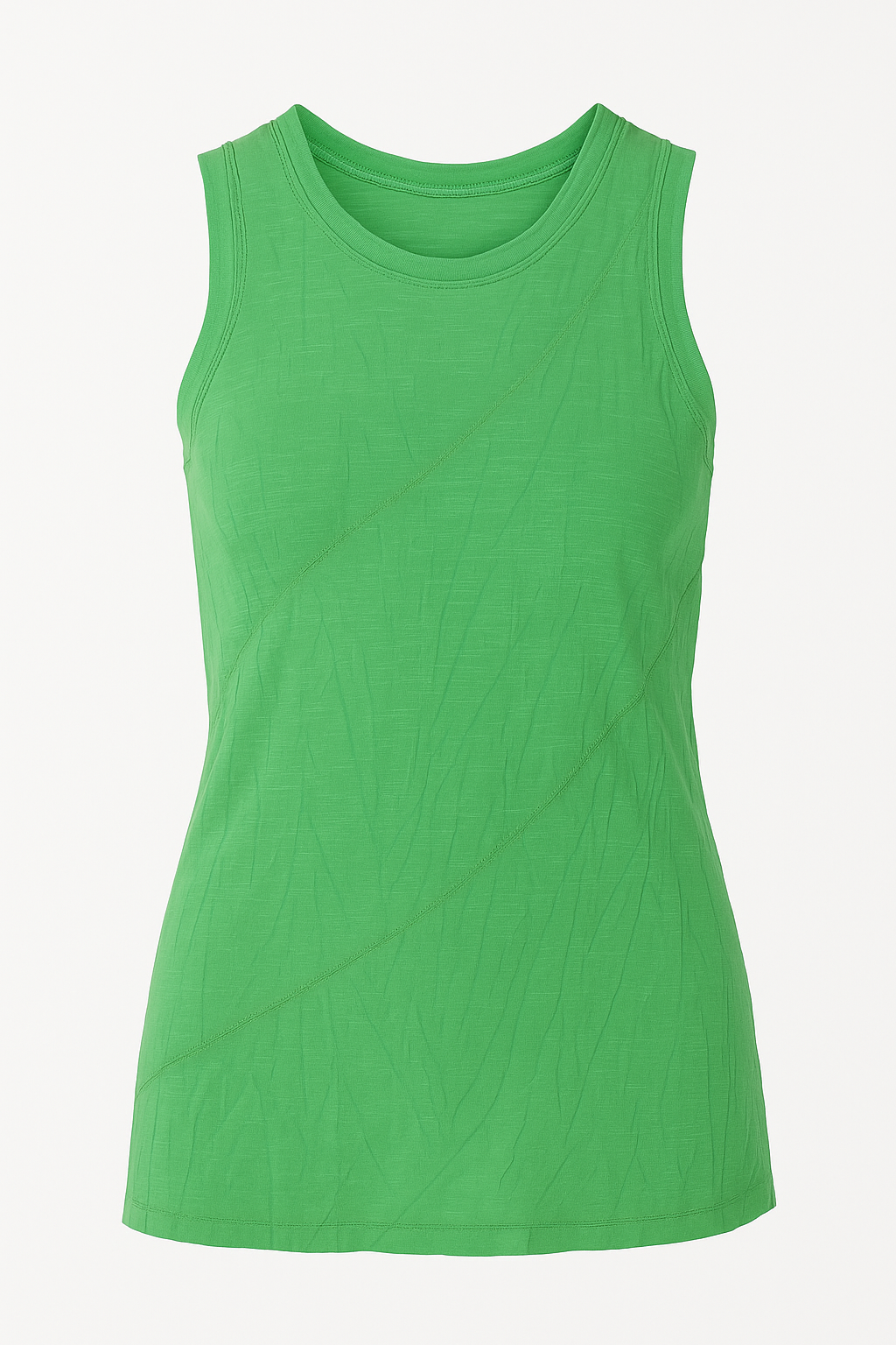 Women’s Sleeveless Jersey Top (Viscose-Blend), Green