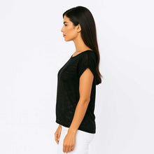 Load image into Gallery viewer, Cotton Blend Sheer Jersey Top