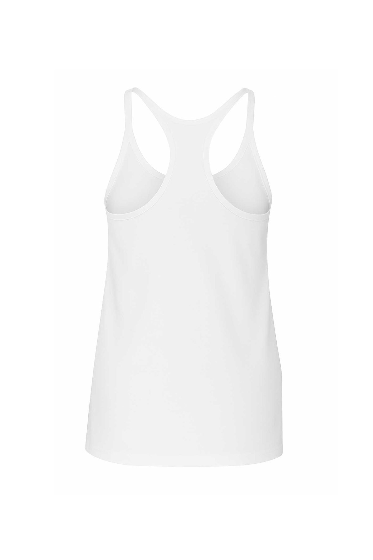 Conquista Τοπ Casual Τιράντα Racerback Στάμπα Μονόχρωμο Λευκό C241-373-01