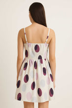 Load image into Gallery viewer, Sleeveless Cotton Poplin Polka Dot Dress – Fully Lined