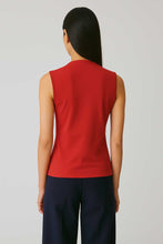 Load image into Gallery viewer, Women’s Sleeveless Jersey Viscose Top – Red