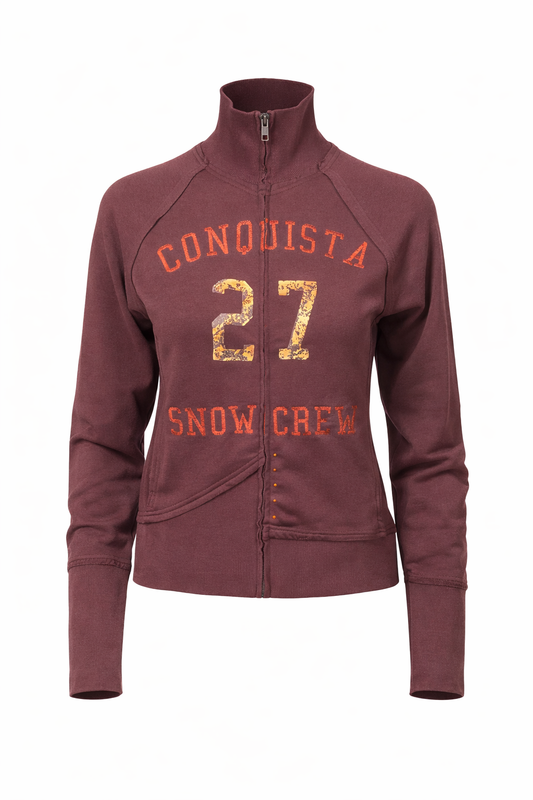 Μπλούζα με φερμουάρ Conquista Snow Crew