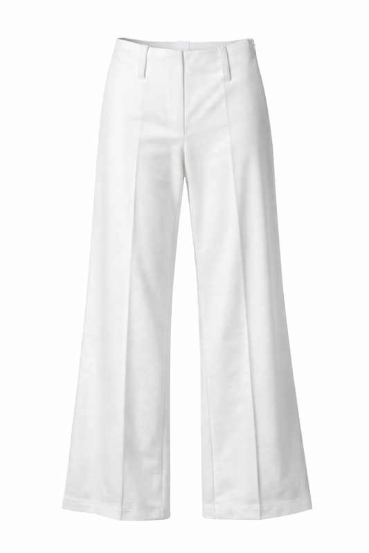 Tailored High-Waist Wide-Leg Trousers