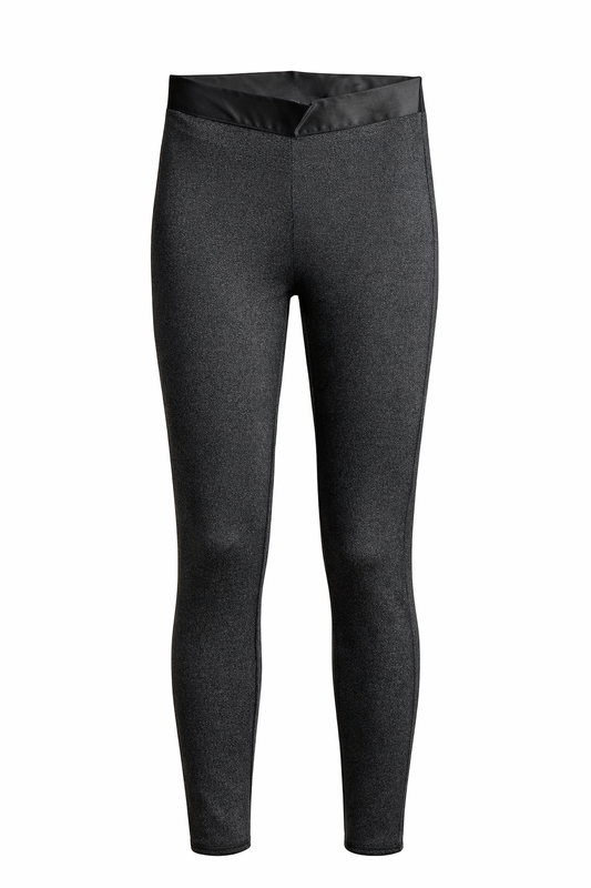 Sleek High-Waist Stretch Pants