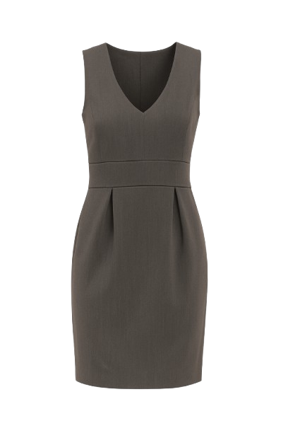 Sleeveless Waist Dress