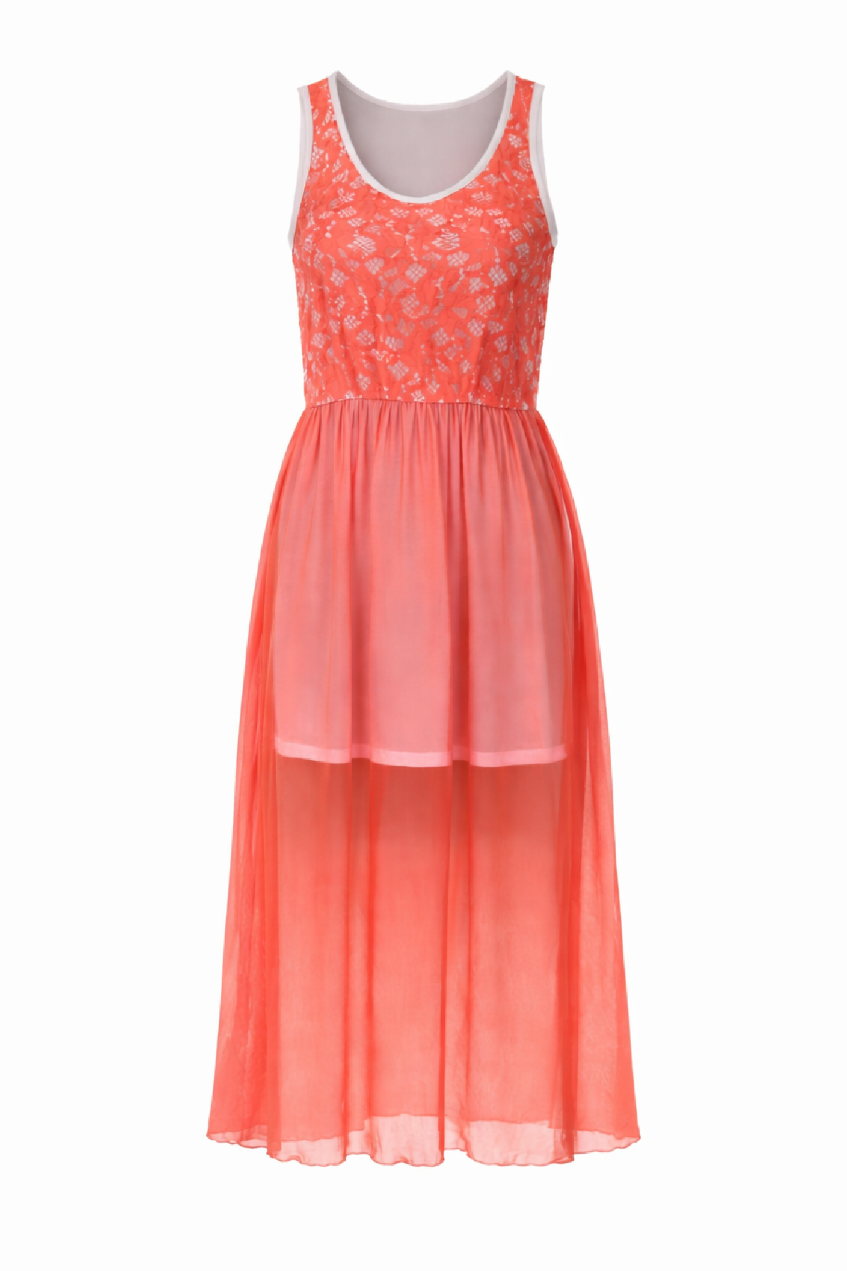 Lace Bodice Maxi Dress