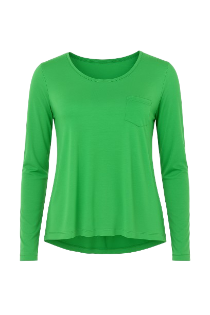 Micromodal Cashmere Blend Long Sleeve Tee