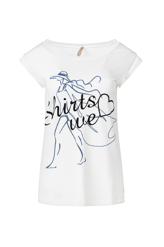 Printed Short Sleeve Top