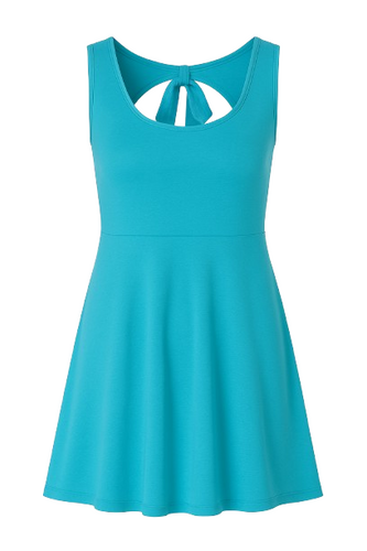 Bow Detail Skater Dress