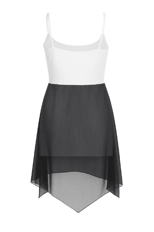 Two Tone Sheer Layer Dress