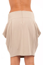 Load image into Gallery viewer, Stretch Jersey Tulip Mini Skirt with Side Pockets and Wide Waistband