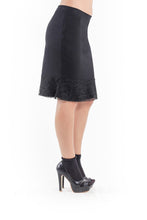 Load image into Gallery viewer, Lace Detail Stretch Skirt