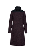 Load image into Gallery viewer, Wool Blend Polo Neck Dress