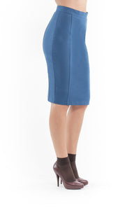 Stretch Pencil Skirt petrol