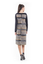 Load image into Gallery viewer, Patterned Sweater Dress