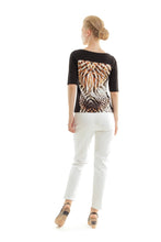 Load image into Gallery viewer, Jersey Animal Print Top