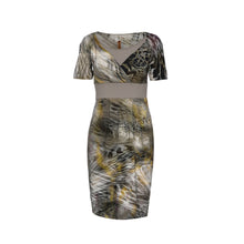 Load image into Gallery viewer, Faux Crossover Dress