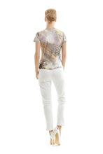 Load image into Gallery viewer, Short Sleeve Animal Print Top by Conquista