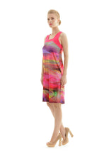Load image into Gallery viewer, Print Dress with Square Neckline